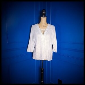 Three Dots Drop Shoulder Nepps Jersey